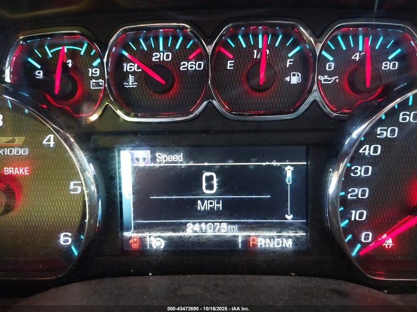 2014 CHEVROLET SILVERADO 1500 2LZ 3GCUKSEC7EG100237