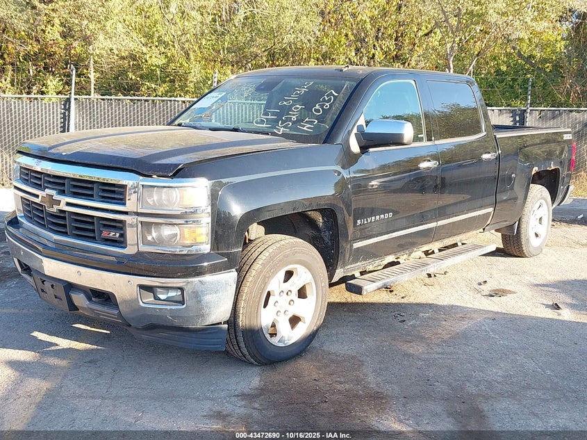 2014 CHEVROLET SILVERADO 1500 2LZ 3GCUKSEC7EG100237