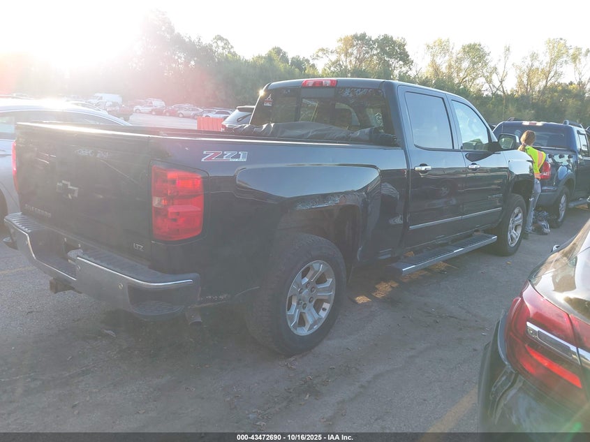 2014 CHEVROLET SILVERADO 1500 2LZ 3GCUKSEC7EG100237