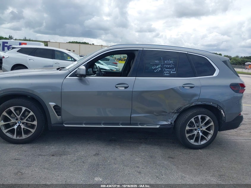 2025 BMW X5 XDRIVE40I 5UX23EU03S9Z43388