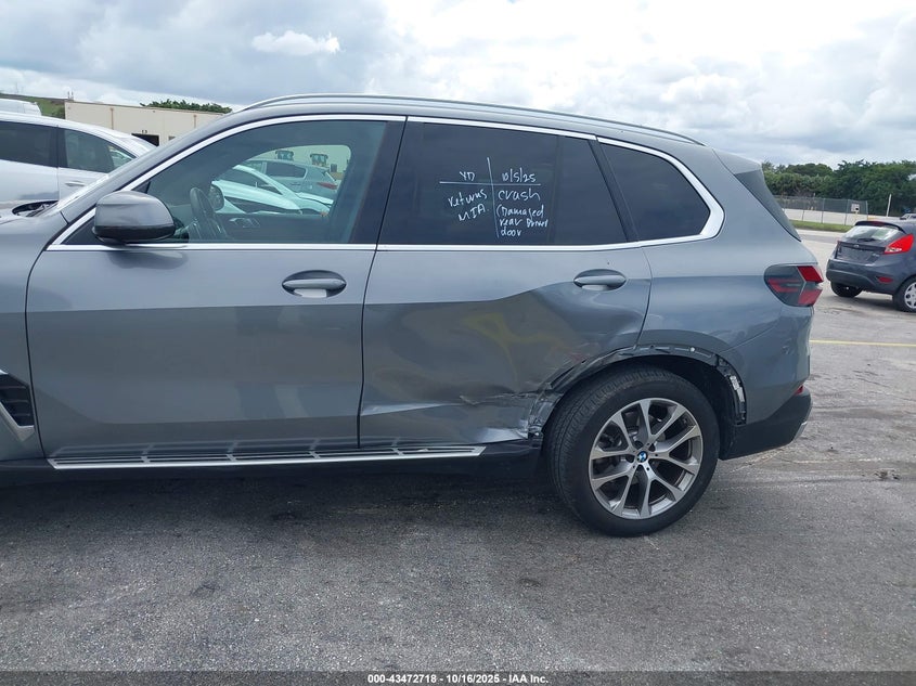 2025 BMW X5 XDRIVE40I 5UX23EU03S9Z43388