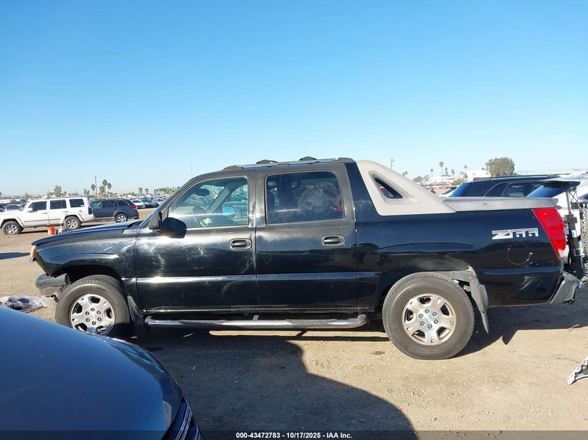 2003 Chevrolet Avalanche 1500 VIN: 3GNEC13T93G316027 Lot: 43472783