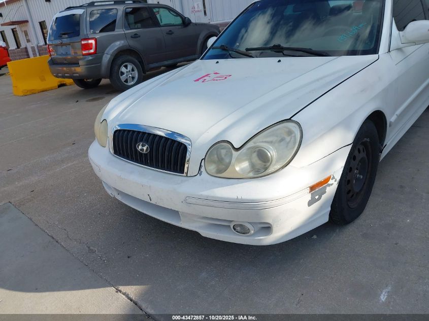 2005 Hyundai Sonata Gl VIN: KMHWF25S05A193844 Lot: 43472857