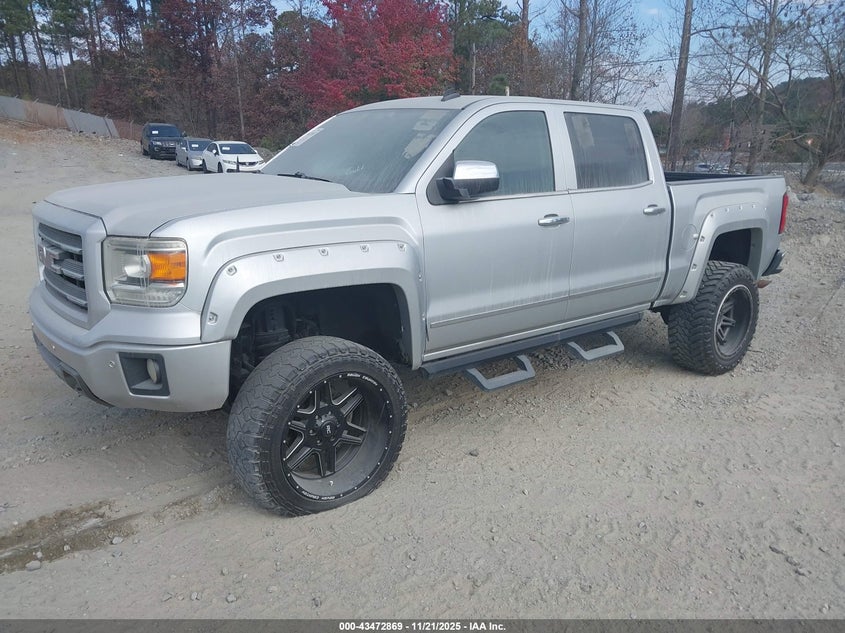 Vin: 3gtu2vec4eg336040, lot: 43967806, gmc sierra 1500 slt 20142