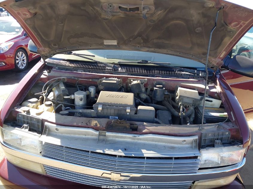 2002 Chevrolet Astro Ls VIN: 1GNDM19X72B107881 Lot: 43472874