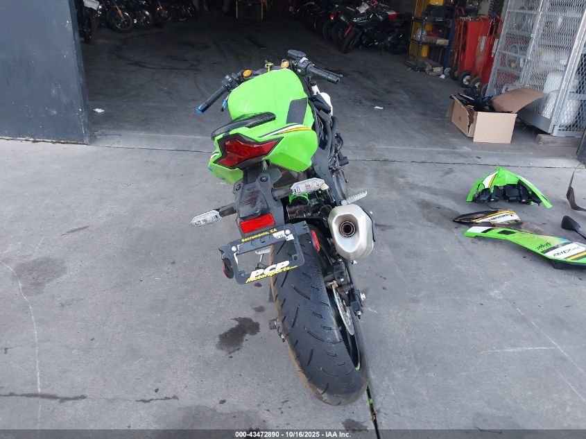 2025 Kawasaki Zx400 S VIN: ML5ZXCS13SDA42018 Lot: 43472890