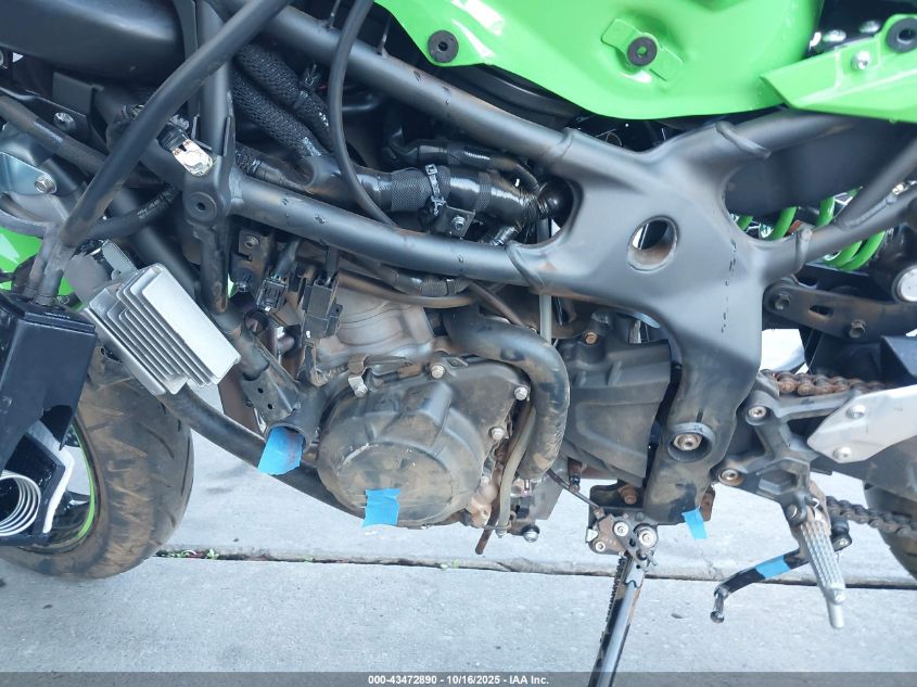 2025 Kawasaki Zx400 S VIN: ML5ZXCS13SDA42018 Lot: 43472890