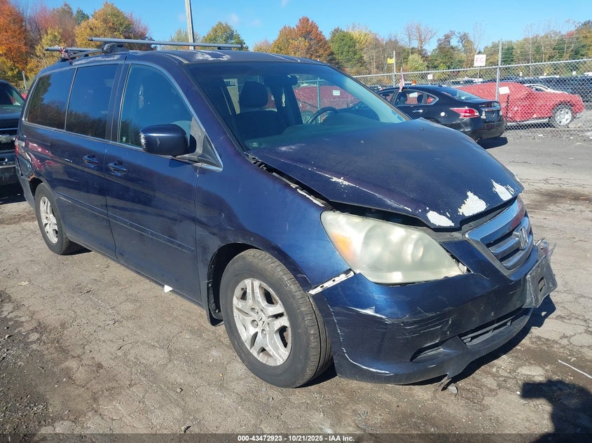 5FNRL38427B127934 2007 Honda Odyssey Ex auction photo 1