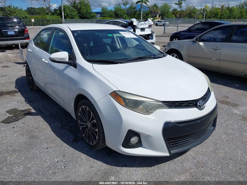 2015 TOYOTA COROLLA S PLUS - 2T1BURHE5FC464627