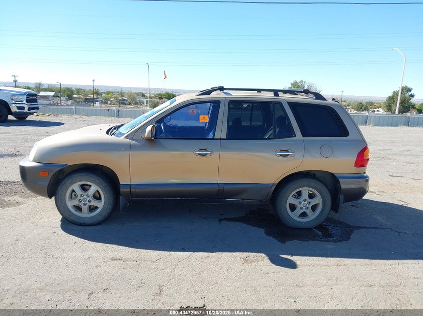 2002 Hyundai Santa Fe Gls/Lx VIN: KM8SC73D72U261172 Lot: 43472957