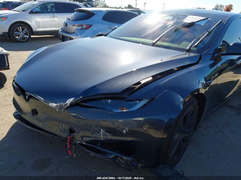 2024 Tesla Model S Long Range VIN: 5YJSA1E56RF537146 Lot: 43472964
