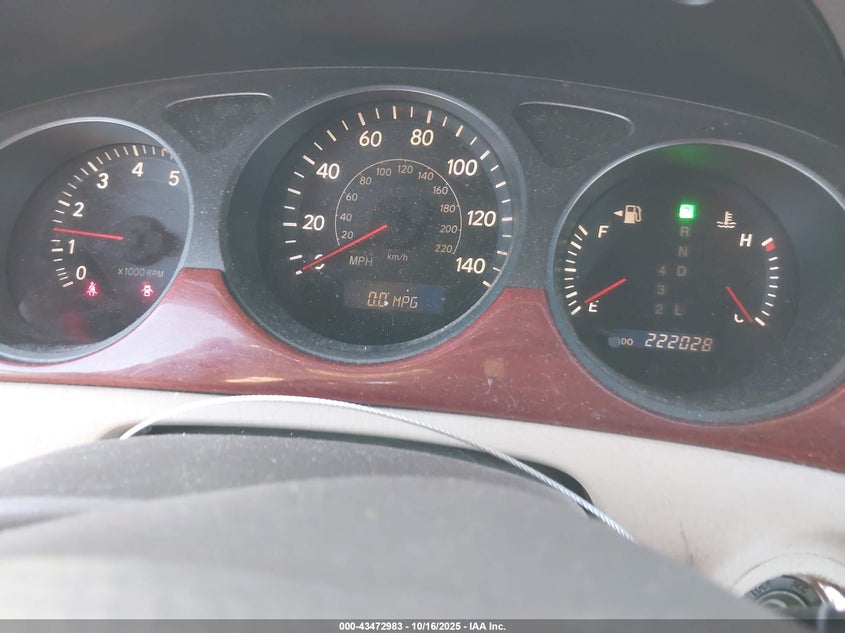 JTHBF30G030131468 2003 LEXUS ES photo no. 7