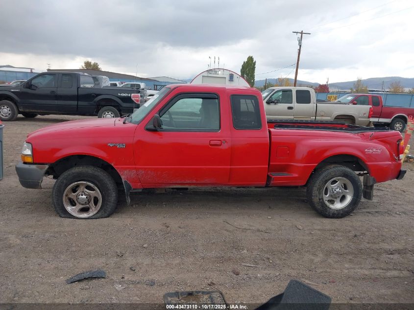 1998 Ford Ranger Splash/Xl/Xlt VIN: 1FTZR15U4WPB44424 Lot: 43473110
