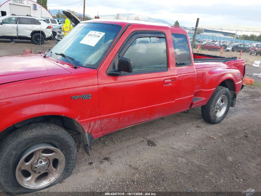 1998 Ford Ranger Splash/Xl/Xlt VIN: 1FTZR15U4WPB44424 Lot: 43473110