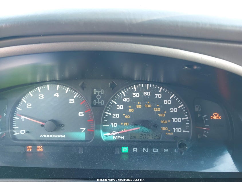 JT3HN86R710357478 2001 TOYOTA 4RUNNER photo no. 7