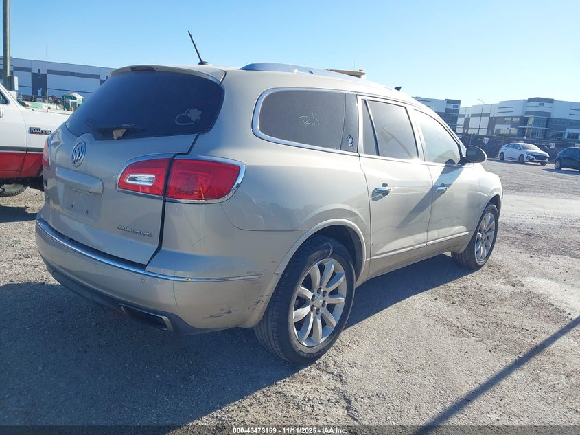 Vin: 5gakrckd0ej355303, lot: 43968096, buick enclave premium 20144