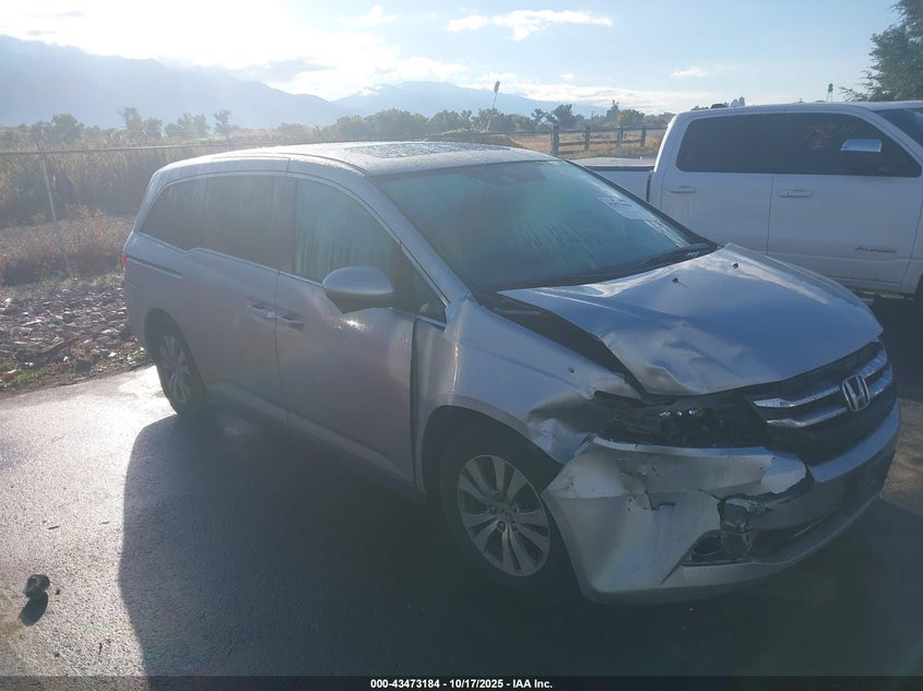 2015 HONDA ODYSSEY EX-L - 5FNRL5H67FB021801