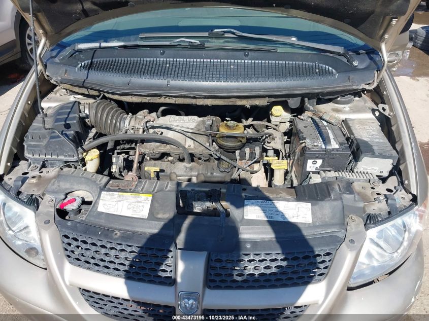 2002 Dodge Grand Caravan Ex VIN: 2B8GP74L62R505536 Lot: 43473195