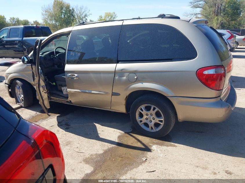 2002 Dodge Grand Caravan Ex VIN: 2B8GP74L62R505536 Lot: 43473195