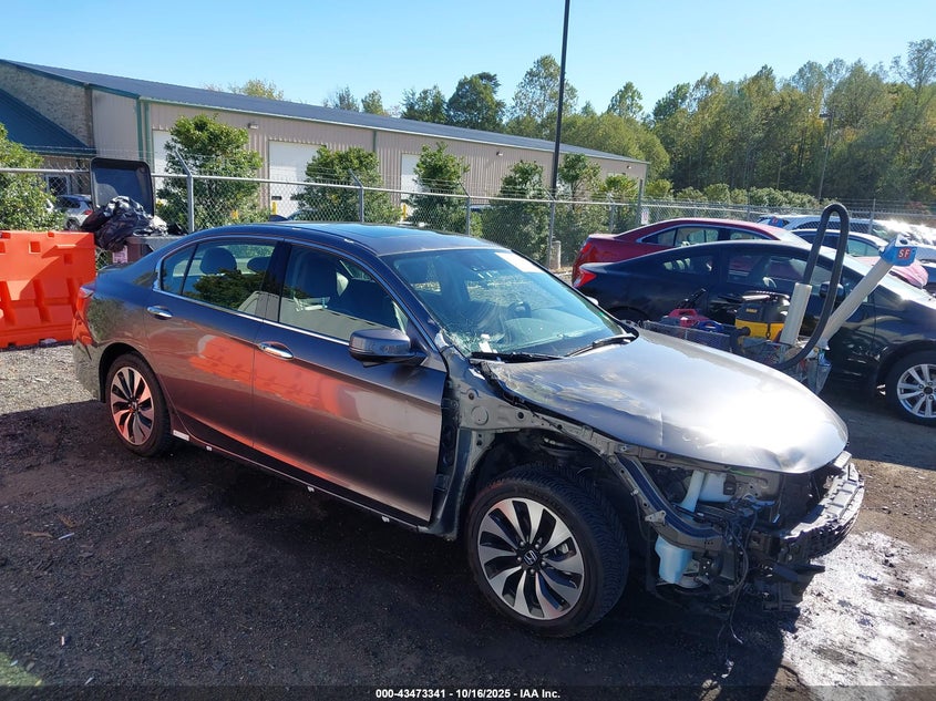 2017 HONDA ACCORD HYBRID TOURING - JHMCR6F71HC020972