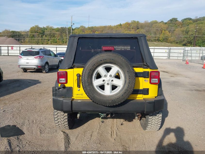 2008 Jeep Wrangler X VIN: 1J4FA24108L506986 Lot: 43473373