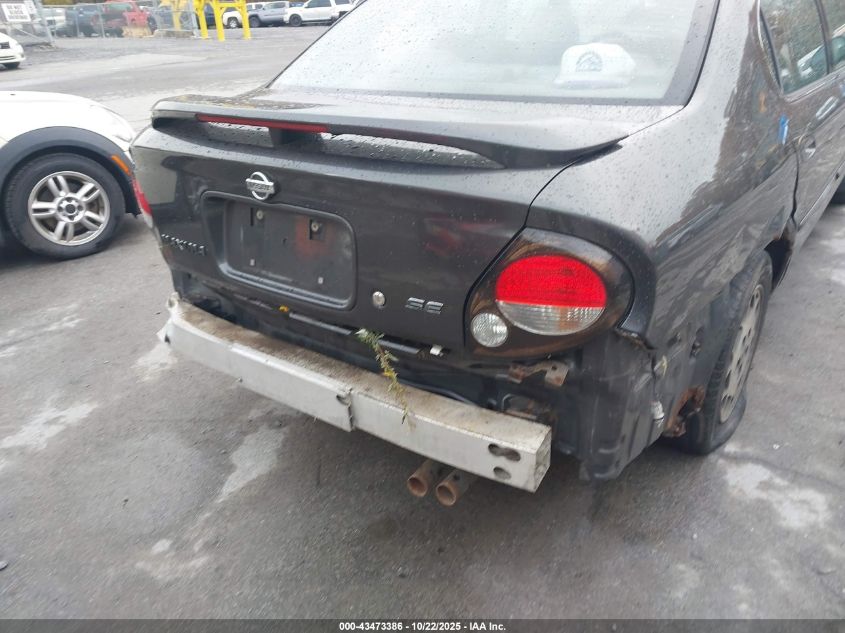 2000 Nissan Maxima Gle/Gxe/Se VIN: JN1CA31A9YT024457 Lot: 43473386