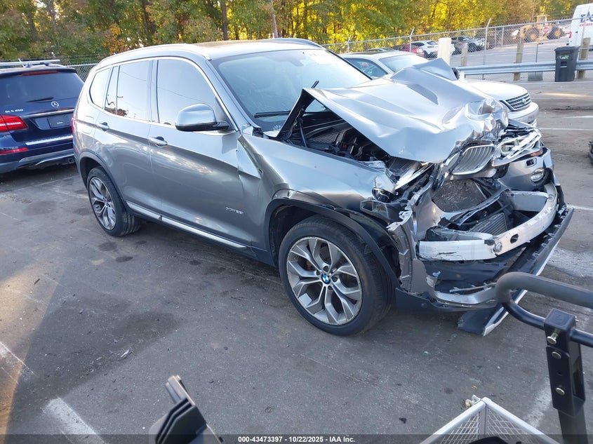 2017 BMW X3 XDRIVE28I - 5UXWX9C5XH0T13844