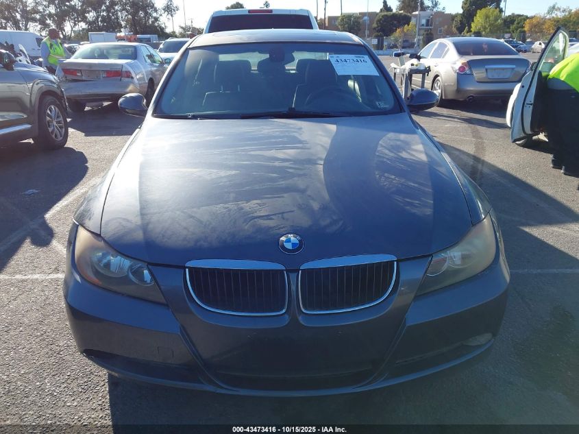 2006 BMW 325I VIN: WBAVB13516K001617 Lot: 43473416