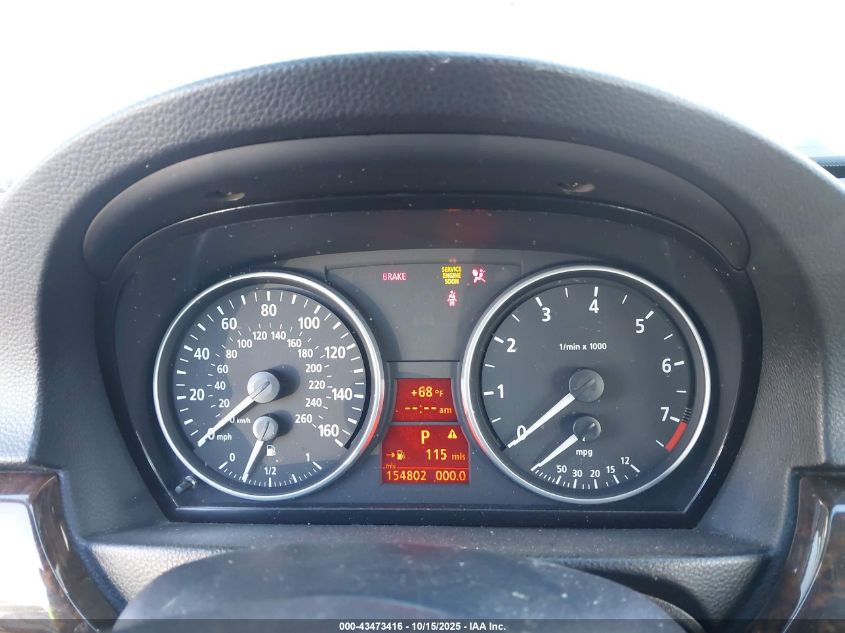 2006 BMW 325I VIN: WBAVB13516K001617 Lot: 43473416