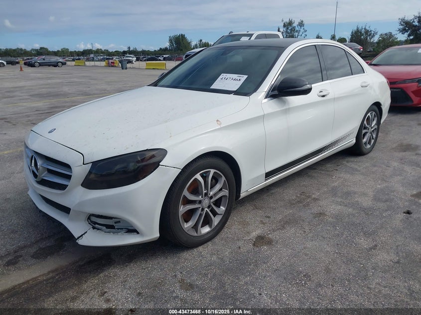 55SWF4JB4GU104923 2016 MERCEDES-BENZ C-KLASSE photo no. 2