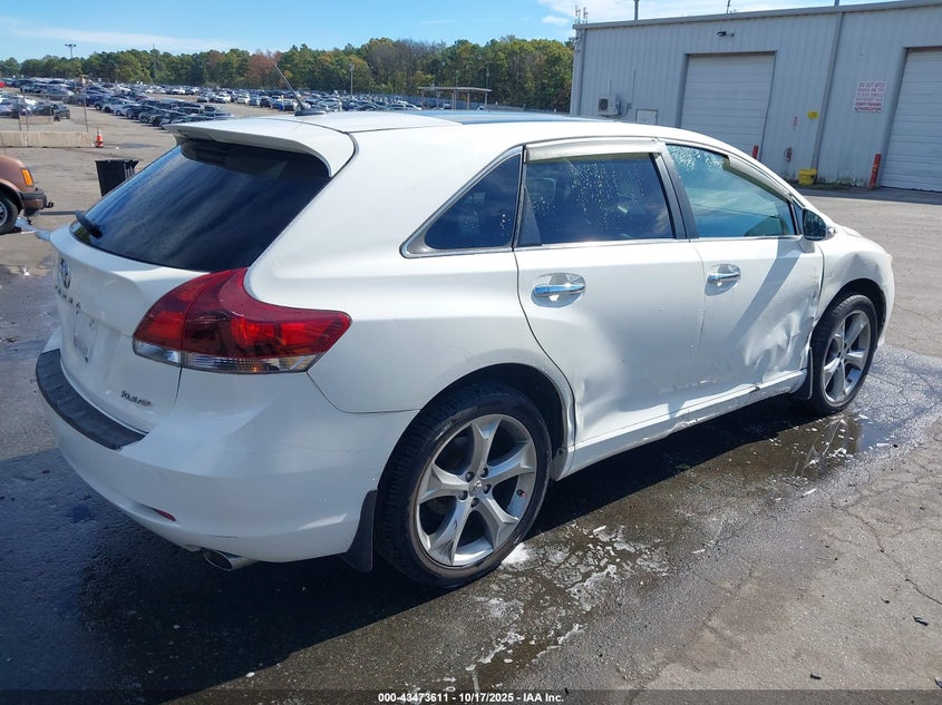 2013 TOYOTA VENZA XLE V6 4T3BK3BB4DU087633