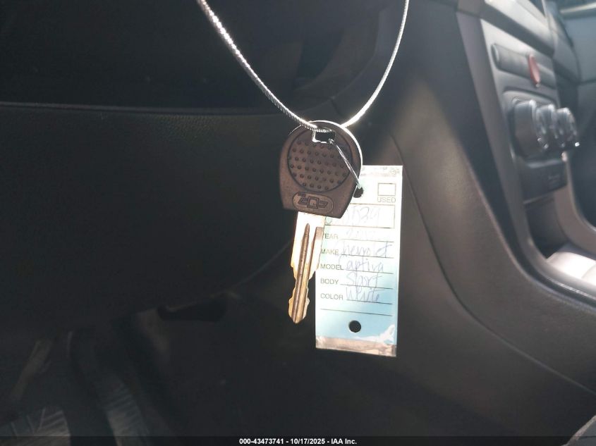 2012 Chevrolet Captiva Sport Lt VIN: 3GNAL3E58CS610539 Lot: 43473741