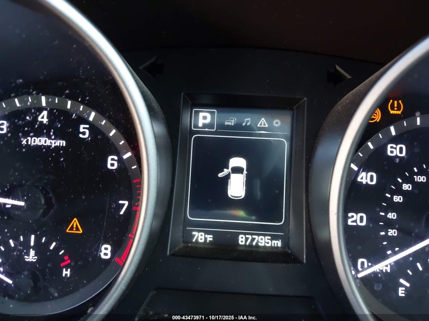 2017 HYUNDAI SANTA FE SE KM8SM4HF8HU246582