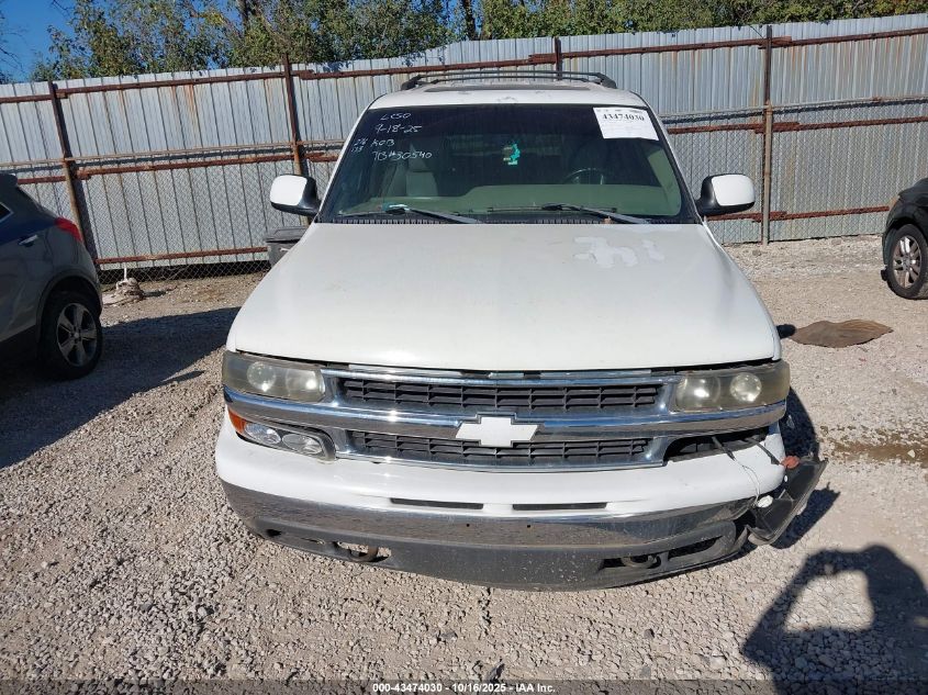 2003 Chevrolet Tahoe Lt VIN: 1GNEK13Z43J166480 Lot: 43474030