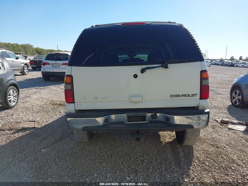 2003 Chevrolet Tahoe Lt VIN: 1GNEK13Z43J166480 Lot: 43474030