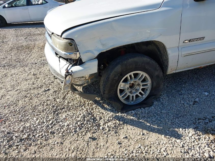 2003 Chevrolet Tahoe Lt VIN: 1GNEK13Z43J166480 Lot: 43474030