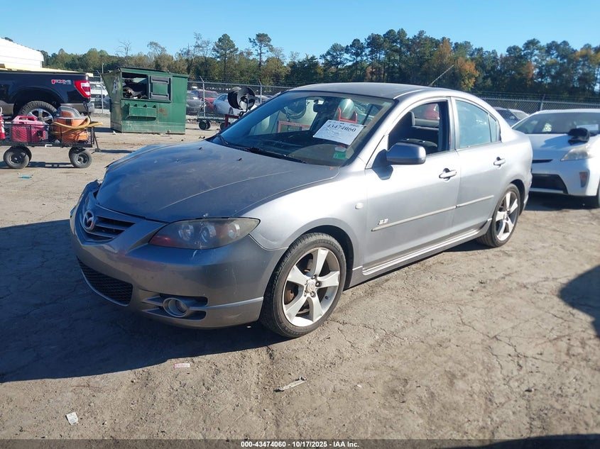 2005 Mazda Mazda3 S JM1BK323X51235972 photo #3