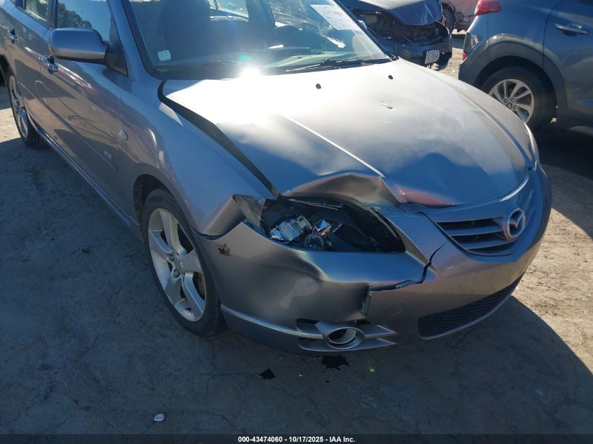 2005 Mazda Mazda3 S VIN: JM1BK323X51235972 Lot: 43474060