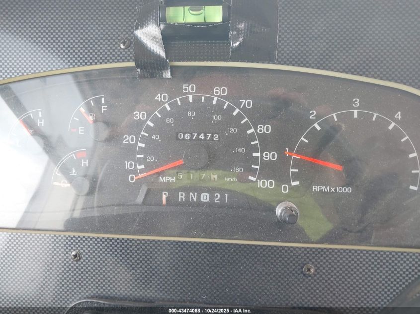 2001 Ford F550 Super Duty Stripped Chass VIN: 1FCNF53S010A13363 Lot: 43474068