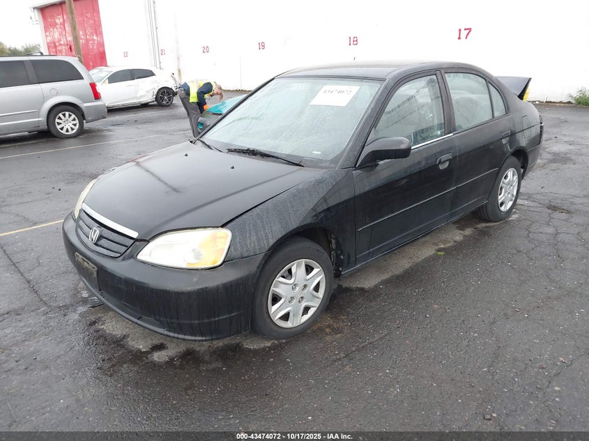 2HGES16582H589355 2002 HONDA CIVIC photo no. 2