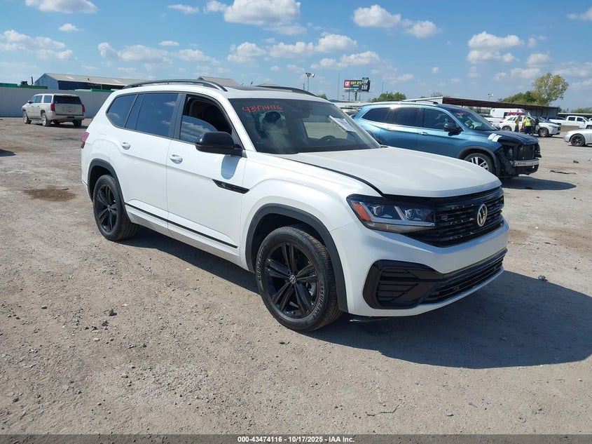 VOLKSWAGEN ATLAS 3.6L V6 SEL R-LINE BLACK