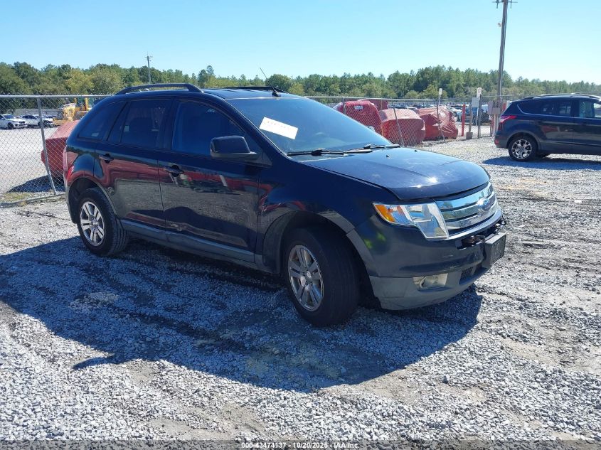 2008 Ford Edge Sel black other gasoline 2FMDK38CX8BA94843 photo #1