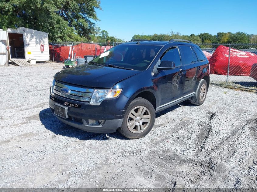 2008 Ford Edge Sel black other gasoline 2FMDK38CX8BA94843 photo #3