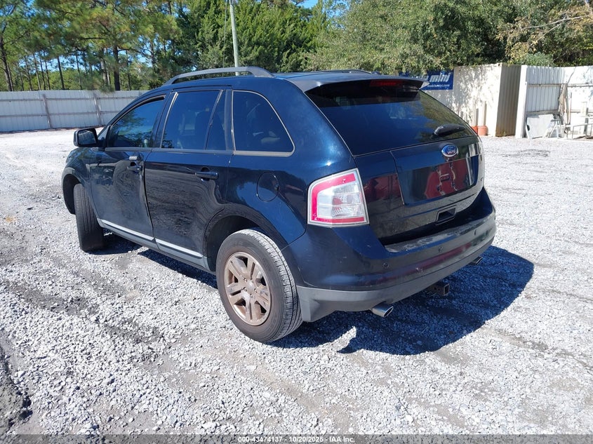 2008 Ford Edge Sel black other gasoline 2FMDK38CX8BA94843 photo #4