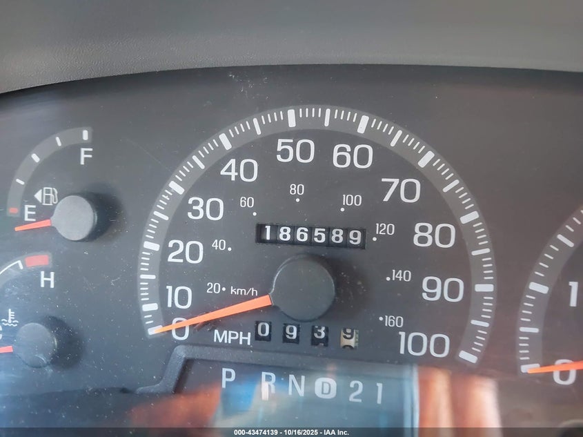 1998 Ford F-150 Lariat/Standard/Xl/Xlt VIN: 1FTZX17W9WNA63452 Lot: 43474139