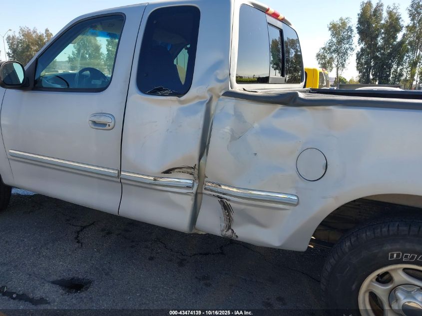 1998 Ford F-150 Lariat/Standard/Xl/Xlt VIN: 1FTZX17W9WNA63452 Lot: 43474139