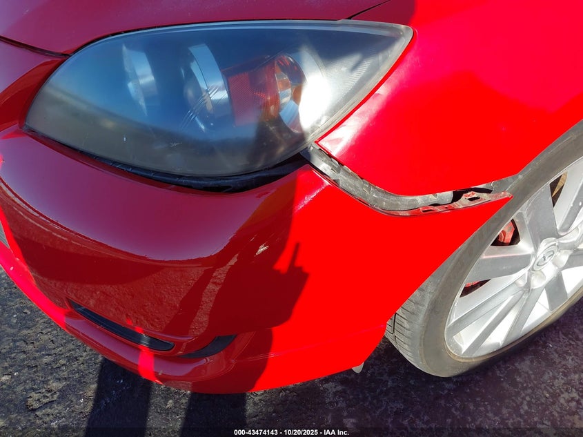 2008 Mazda Mazdaspeed3 Sport VIN: JM1BK34MX81114689 Lot: 43474143