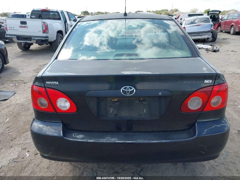 2005 Toyota Corolla Ce VIN: JTDBR32EX52058993 Lot: 43474199