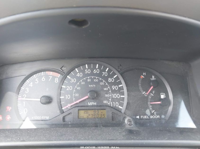 2005 Toyota Corolla Ce VIN: JTDBR32EX52058993 Lot: 43474199