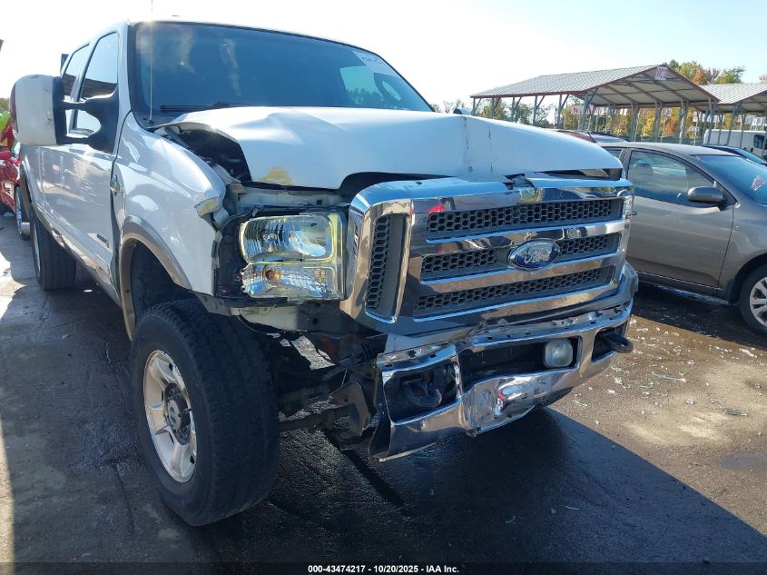 2005 Ford F-250 Lariat/Xl/Xlt VIN: 1FTSW21P05EA19821 Lot: 43474217